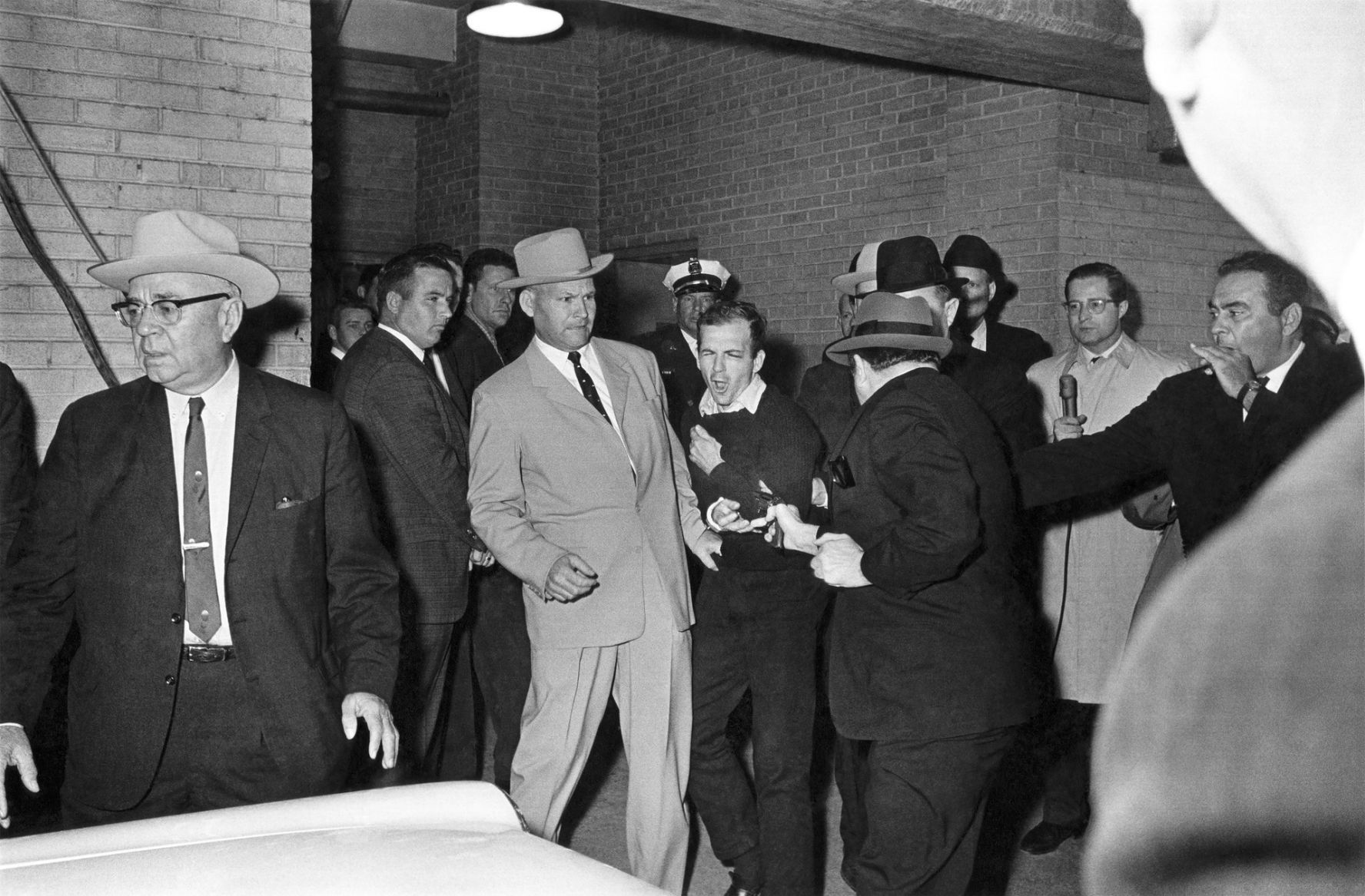 Jack Ruby shoots Lee Harvey Oswald